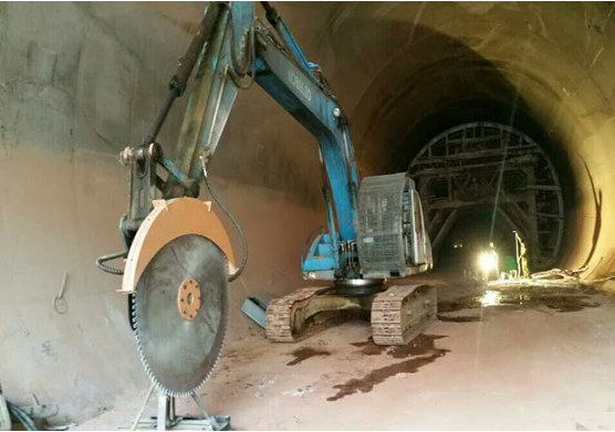 隧道安全專業(yè)高效初支換拱單據(jù)片液壓切割設(shè)備