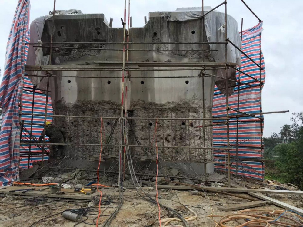 橋梁、橋墩切割拆除方法